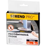Szalag Strend Pro, 25 mm, Hossz: 5 m, ragasztó, csúszásgátló, extra ellenálló, fekete
