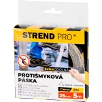 Szalag Strend Pro, 25 mm, Hossz: 5 m, ragasztó, csúszásgátló, extra ellenálló, fekete/sárga