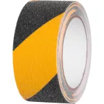 Szalag Strend Pro, 50 mm, Hossz: 5 m, ragasztó, csúszásgátló, extra ellenálló, fekete/sárga