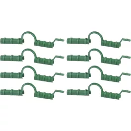   Kapcsok Strend Pro, fóliarögzítő, palántanevelőkhöz, fóliasátrakhoz, zöld, 8 mm, csomag. 8 db
