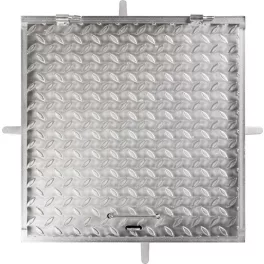   Aknafedél MC50, 500x500 mm, csatorna, horganyzott, max. 150 kg