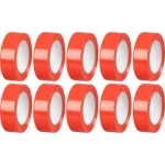 Szalag Strend Pro, 19 mm, H-10 m, max. 80°C, 40,0 kV/mm, piros, szigetelő, ragasztó, PVC, csomag 10