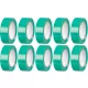 Szalag Strend Pro, 19 mm, Hossz: 10 m, max. 80°C, 600V, zöld, szigetelő, ragasztó, PVC, csomag: 10 d