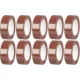 Szalag Strend Pro, 19 mm, H-10 m, max. 80°C, 40,0 kV/mm, barna, szigetelő, ragasztó, PVC, csomag 10