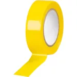 Szalag Strend Pro, 19 mm, H-10 m, max. 80°C, 40,0 kV/mm, sárga, szigetelő, ragasztó, PVC, csomag 10
