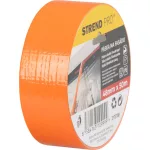 Szalag Strend Pro, homlokzati, maszkoló, UV-álló, 48 mm, 50 m hosszú, narancssárga