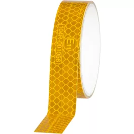 Trend Pro fényvisszaverő szalag, 25 mm, 2 m, sárga
