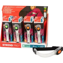   Karkötő Strend Pro LB1204, LED, 2xCR2032, 185x35x15 mm, elasztikus, eladódoboz 16 db