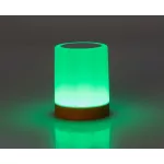 Asztali lámpa, Strend Pro, fehér, érintésvezérlés, fényerőszabályozás (3 mód), RGB, akkumulátoros, USB‑C töltés, akasztó kampóval