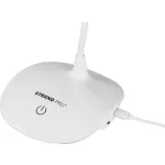 Asztali lámpa, Strend Pro, 43 × 13 × 12 cm, fehér, fényerő-szabályozható, meleg fény (2500–2700 K), USB-C, akkumulátoros, 2 W, flexibilis kar