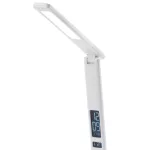 Asztali lámpa, Strend Pro, 17,5 × 13 × 37 cm, vezeték nélküli töltés, 10 W, érintésvezérlés, LCD kijelző, 5 fényerő, 5 színhőmérséklet, LED 500 lm