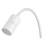 Asztali lámpa, Strend Pro, 41 cm, fehér, csíptethető, USB-C tápellátás, 2 W, 80 lm, 3000 K, IP20, alumínium, polikarbonát