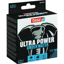   Szalag tesa® Ultra Power Under Water, javító, vízálló, fekete, 50 mm, Hossz: 1,5 m
