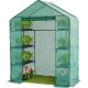 Mini fóliasátor vázzal, Strend Pro Garden, 143 × 73 × 195 cm, bejárható, 140 g/m2, UV-stabil, szilárd szerkezet