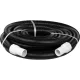 Tömlő Strend Pro Pool, PE, 7,5 m hosszúságú, medence, vákuum, fekete, 38 mm
