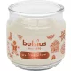 Gyertya Bolsius Large Jar, Cookie Fever, illatos, karácsonyi, bézs, 100x98 mm, üvegben