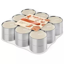   Gyertyák Bolsius Tealight Cookie Fever Karácsonyi, mécses, illatos, csomag 18 db