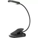 Asztali lámpa, Strend Pro, 24 lm, 3 fényszín, szabályozható fényerő, akkumulátoros, USB-s, hajlítható kar, hordozható