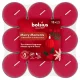 Gyertyák Bolsius True Glow, alma/fahéj, mécses, csomag 18 db