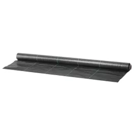   Szőtt talajtakaró szövet, Strend Pro Garden H1101, 1 x 10 m, fekete, szőtt, 100 g/m2, gyökérgátló