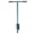 Kézi földfúró, Strend Pro Garden EarthDrill, acél, 150 mm spirál, faültetéshez, kertépítéshez és építési munkákhoz