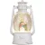 MagicHome karácsonyi dekoráció, lámpás, 1 melegfehér LED, 12 x 10 x 20,5 cm, fehér
