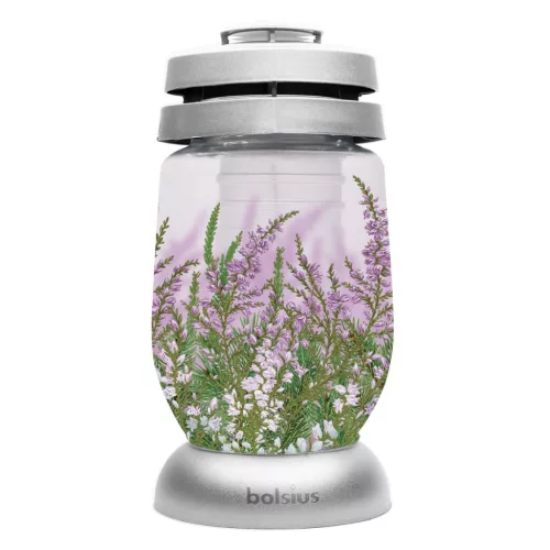 Mécses Bolsius 3S Heather 16, 24 cm, sírra, 36 órás töltettel