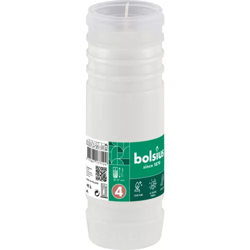Mécsesbetét Bolsius Gravelight RP4, 91 óra, 277 g, 57x177 mm, paraffin