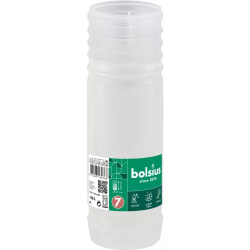 Mécsesbetét Bolsius Gravelight RP7, 148 óra, 504 g, 67x220 mm, paraffin