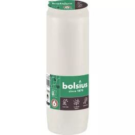   Mécsesbetét Bolsius, 110 óra, 342 g, 57x177 mm, fehér, olaj