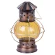 Lámpás, Strend Pro H444, bronz, 27, 5 cm, dekorációs (217449)