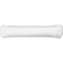 Ruhaszárító kötél Cloth-Line, L-20 m/4 mm, PP, fehér