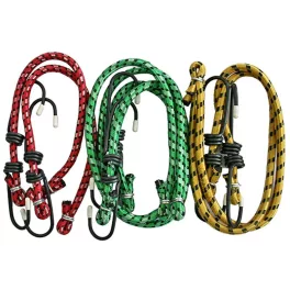   Rögzítőgumi Strend Pro LB332, 8 mm, 2x 30-50-60 cm, acél kampókkal