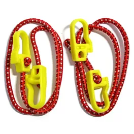   Rögzítőgumi Strend Pro LB321, 8 mm, 2x 100 cm, PVC karabinerekkel