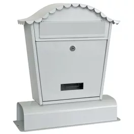 Strend Pro HUBERT B fém postaláda, fehér