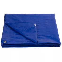   Takaróponyva Tarpaulin Standard 2x3, 80 g/m2, kék, fűzőlyukakkal