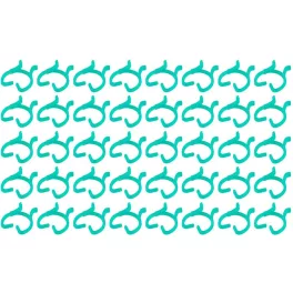   Rögzítő kapocs Strend Pro Garden, 28x24 mm, 40 db-os csomag