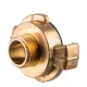 Bajonett adapter Strend Pro Garden, sárgaréz, G3/4" (25 mm), külső menet, kerti