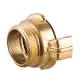 Bajonett adapter Strend Pro Garden, sárgaréz, G1" (31 mm), külső menet, kerti