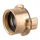 Bajonett csatlakozó Strend Pro Garden, sárgaréz, G1/2" (20 mm), belső menet, kerti