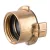 Adapter, bajonett GF121, 1 1/4", csapcsatlakozó, sárgaréz, belső menetes, kerti tömlőhöz