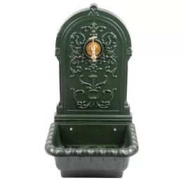   Falikút, Strend Pro Garden WB-005, 44 x 36 x 76 cm, zöld, ötvözet, dekoratív kialakítás