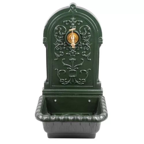 Falikút, Strend Pro Garden WB-005, 44 x 36 x 76 cm, zöld, ötvözet, dekoratív kialakítás