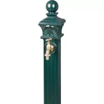 Kerti kút, Strend Pro Garden LT-DC036, 33 × 29 × 82 cm, zöld, alumínium, időjárásálló, könnyen összeszerelhető