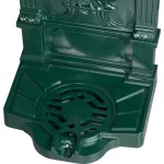 Kerti kút, Strend Pro Garden LT-DC034, 39 x 32 x 83 cm, zöld, alumínium, időjárásálló, könnyen összeszerelhető