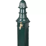 Kerti kút, Strend Pro Garden LT-H3523-2, 49 x 31 x 92,5 cm, zöld, alumínium, időjárásálló, könnyen összeszerelhető
