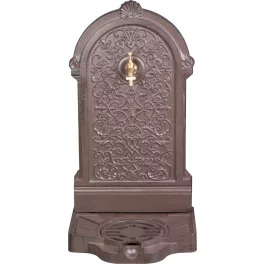   Kerti kút, Strend Pro Garden LT-H20505, 39 x 33 x 72 cm, barna, alumínium, időjárásálló, könnyen összeszerelhető