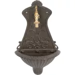 Falikút, Strend Pro Garden LT-H20680, 25 x 11,5 x 41,5 cm, barna, alumínium, időjárásálló, könnyen összeszerelhető