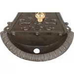 Falikút, Strend Pro Garden LT-H20680, 25 x 11,5 x 41,5 cm, barna, alumínium, időjárásálló, könnyen összeszerelhető