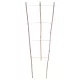 Növénytámasz, Strend Pro Garden BEK18, bambusz, 90 x 40 cm, rácsos, natúr, kúszónövényekhez, beltéri és kültéri használatra, 10 db-os csomag